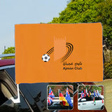 Ajman UAE Pro League Car SUV Automobile Window Flag