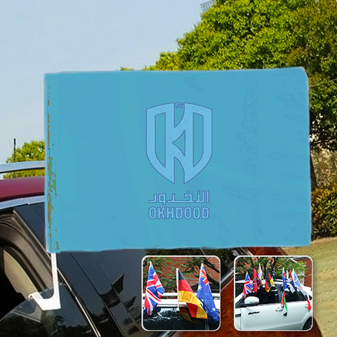 علم نافذة سيارة الأخدود RSL SUV