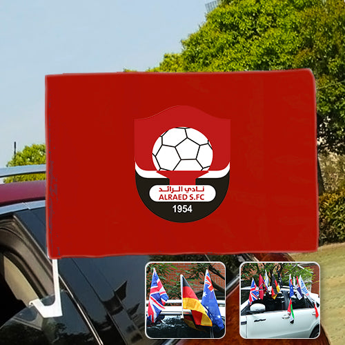 Al-Raed RSL Car SUV Automobile Window Flag – Mooffan
