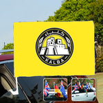 Kalba UAE Pro League Car SUV Automobile Window Flag