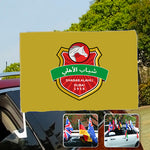 Shabab Al-Ahli UAE Pro League Car SUV Automobile Window Flag