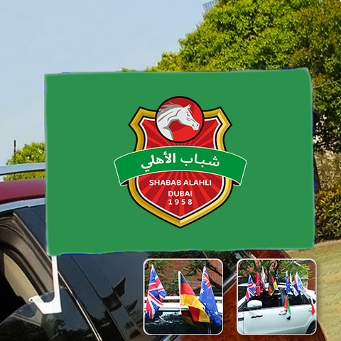 علم نافذة سيارة الخليج RSL للسيارات الرياضية متعددة الاستخدامات