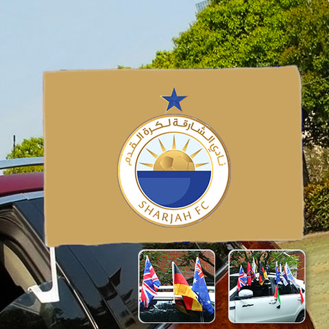 علم نافذة سيارة الخليج RSL للسيارات الرياضية متعددة الاستخدامات