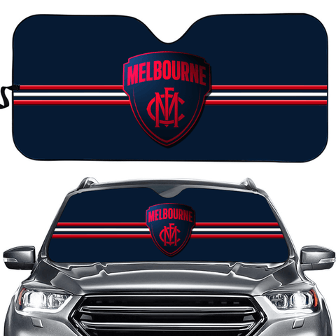 Melbourn Demons AFL Car Sun Shade Windshield