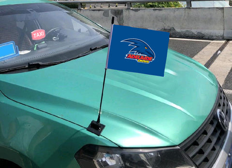 Adelaide Crows AFL Car Hood Flag