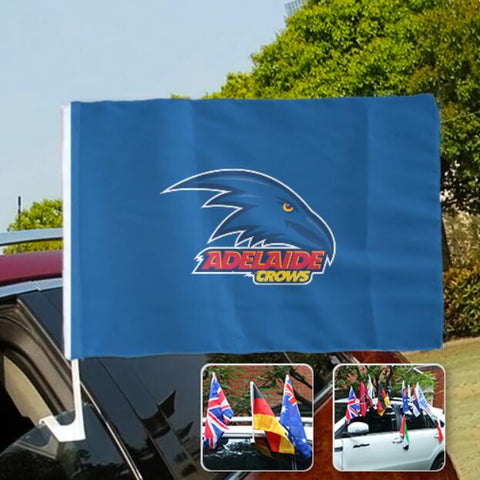 Adelaide Crows AFL Car SUV Automobile Window Flag