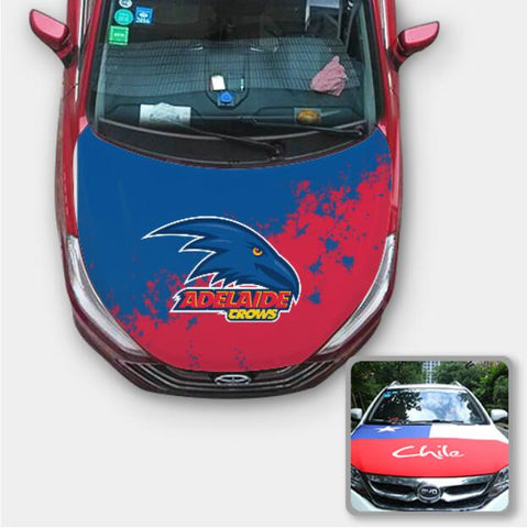 Adelaide Crows AFL Car Auto Hood Engine Cover Protector