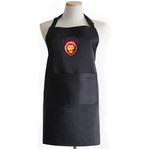 Brisbane Lions AFL BBQ Kitchen Apron Men Women Chef