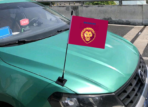 Brisbane Lions AFL Car Hood Flag