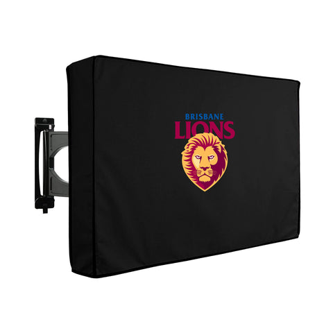 Brisbane Lions AFL TV Cover Outdoor TV Cover Heavy Duty