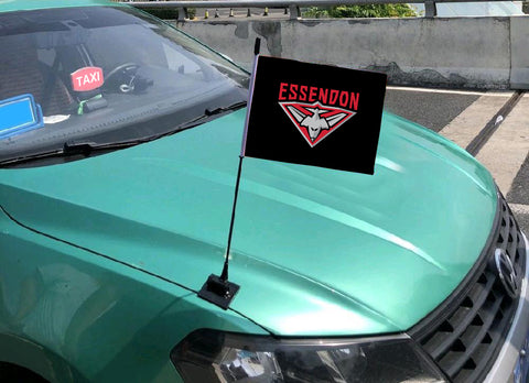 Essendon Bombers AFL Car Hood Flag