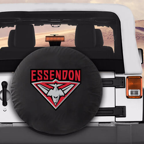 Essendon Bombers AFL Spare Tire Cover Wheel