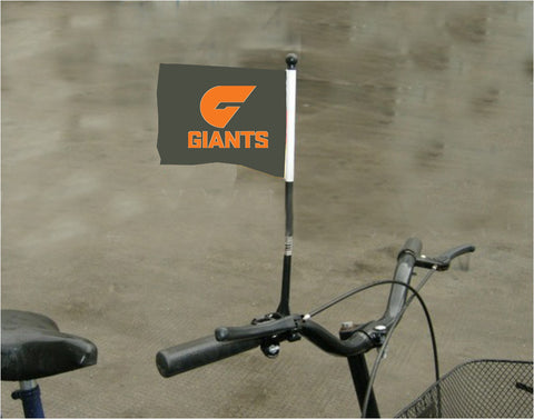 GWS Giants AFL Bicycle Bike Handle Flag