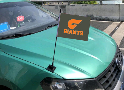GWS Giants AFL Car Hood Flag