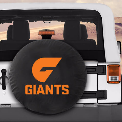 GWS Giants AFL Spare Tire Cover Wheel