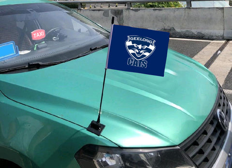 Geelong Cats AFL Car Hood Flag