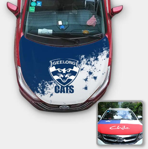 Geelong Cats AFL Car Auto Hood Engine Cover Protector