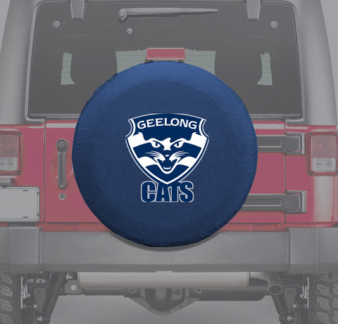 Geelong Cats AFL Spare Tire Cover Wheel