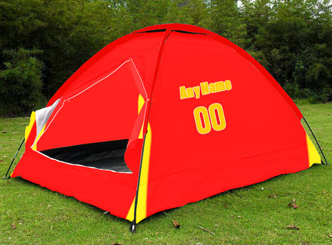 Gold Coast Suns AFL Camping Dome Tent Waterproof Instant