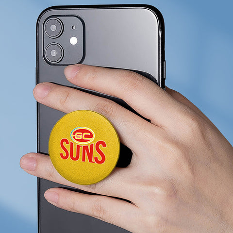 Gold Coast Suns AFL Pop Socket Popgrip Cell Phone Stand Airpop