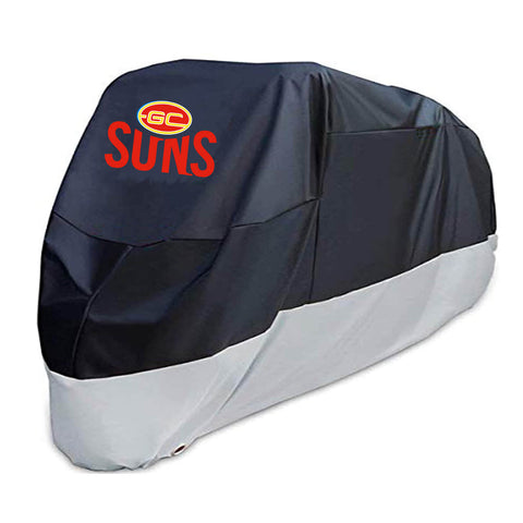 Gold Coast Suns AFL Outdoor Motorcycle Motobike Cover