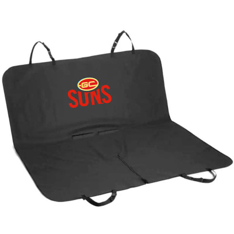 Gold Coast Suns AFL Car Pet Carpet Seat Hammock Cover