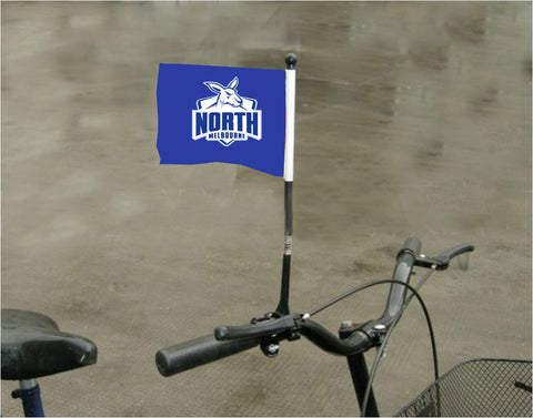 North_Melbourne Kangaroos AFL Bicycle Bike Handle Flag