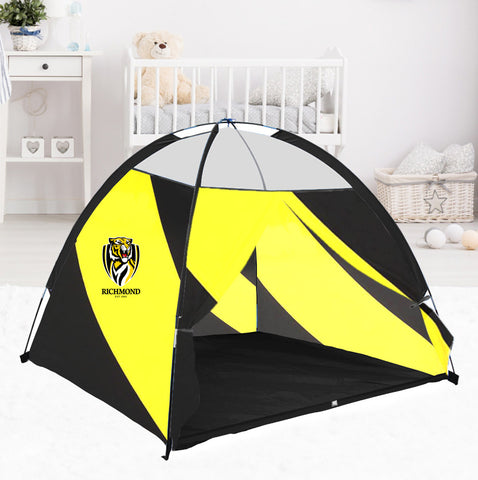 Richmond Tigers AFL Play Tent for Kids Indoor and Outdoor Playhouse