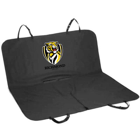 Richmond Tigers AFL Car Pet Carpet Seat Hammock Cover