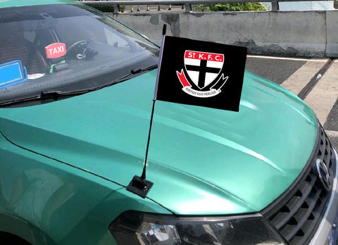 St Kilda Saints AFL Car Hood Flag