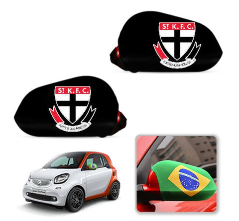 St Kilda Saints AFL Car Mirror Covers Side Rear-View Elastic