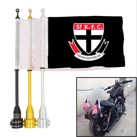 St Kilda Saints AFL Motocycle Rack Pole Flag