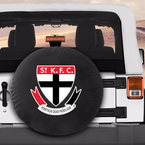 St Kilda Saints AFL Spare Tire Cover Wheel