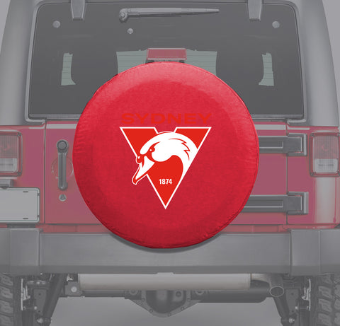 Sydney Swans AFL Spare Tire Cover Wheel