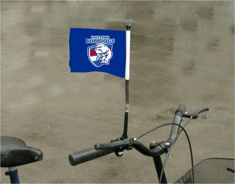 Western Bulldogs AFL Bicycle Bike Handle Flag