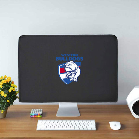 Western Bulldogs AFL Computer Monitor Dust Cover